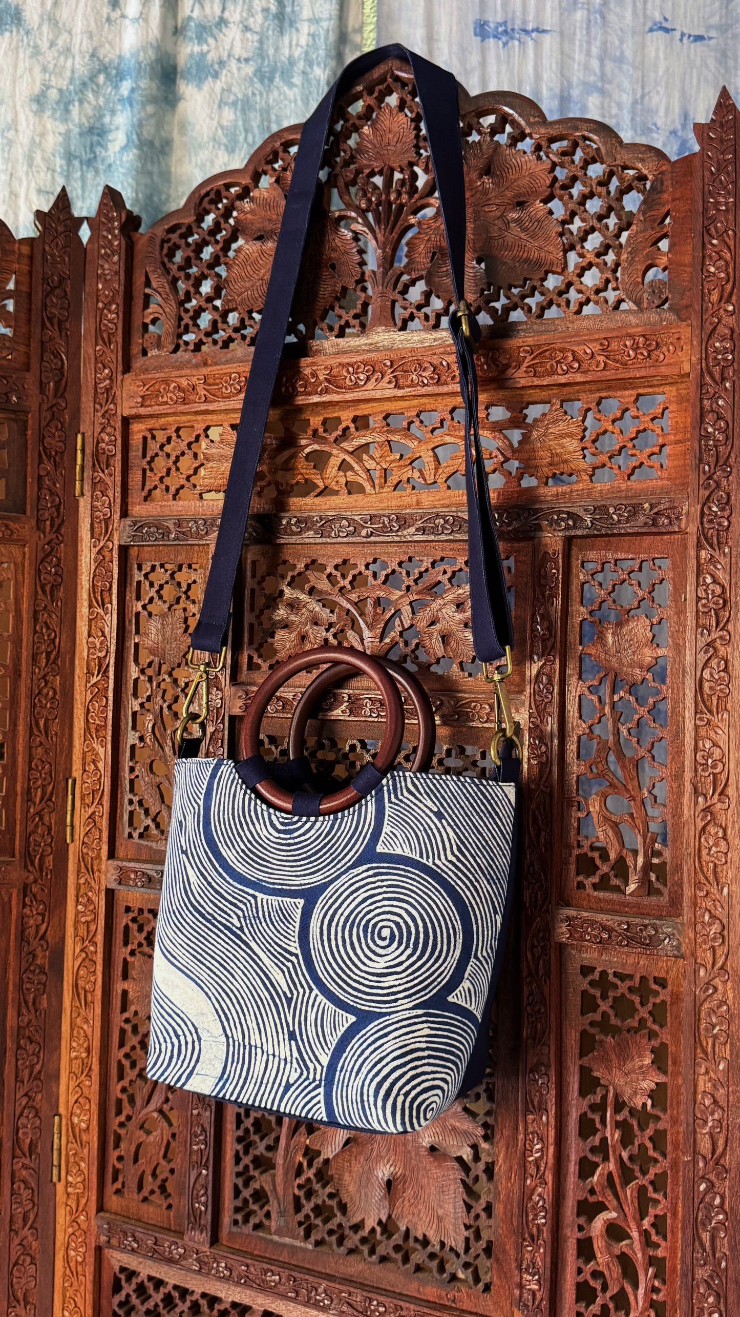 Darae Batik Crossbody Bag