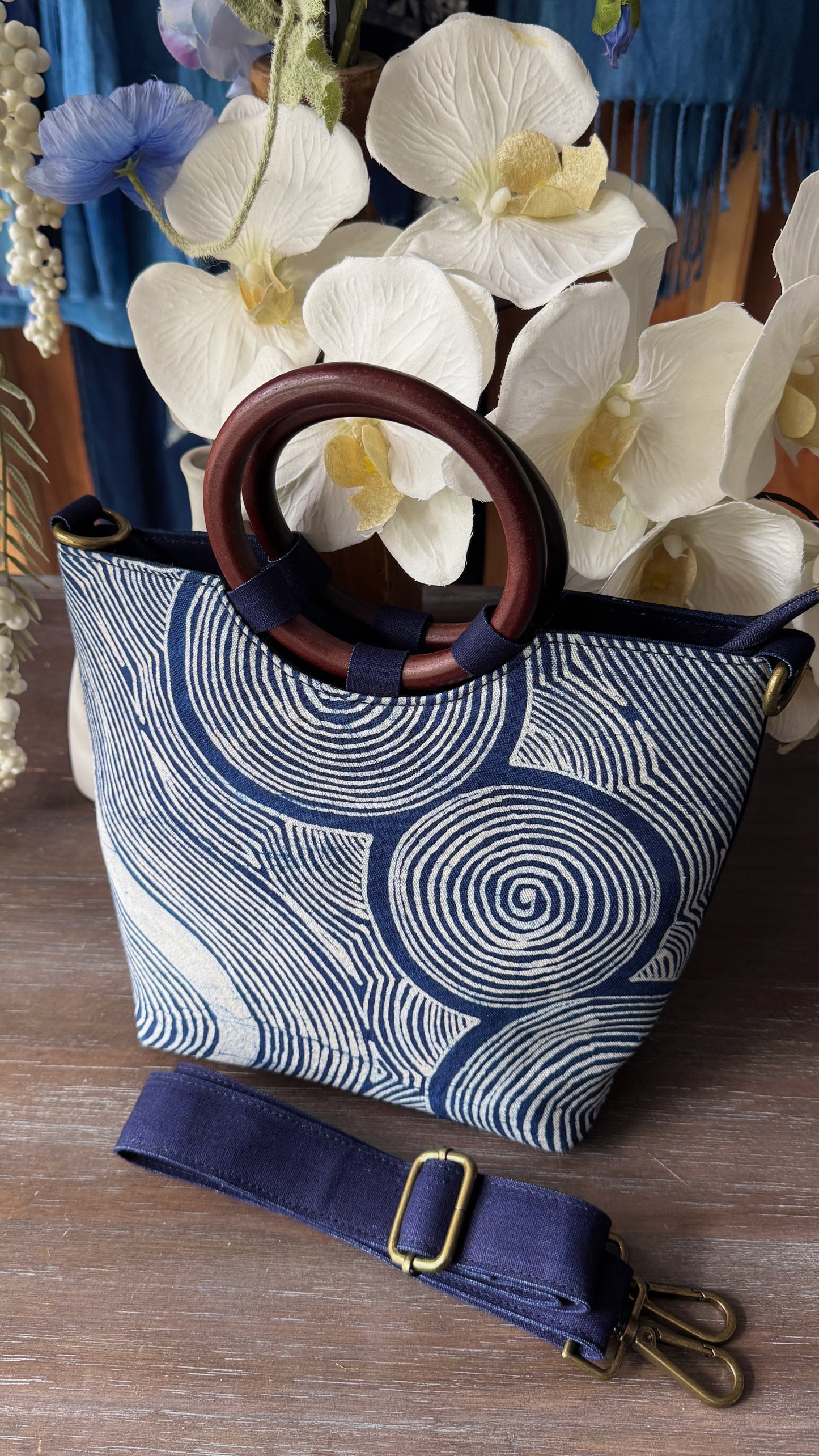 Darae Batik Crossbody Bag